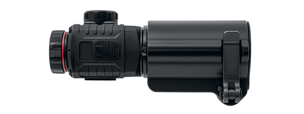 Liemke thermal clip-on device Merlin–13 with Blaser thermal clip-on mount BL30