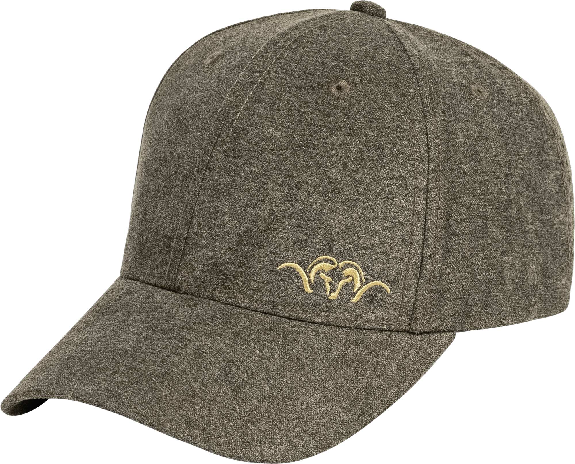 olive mélange/schwarz