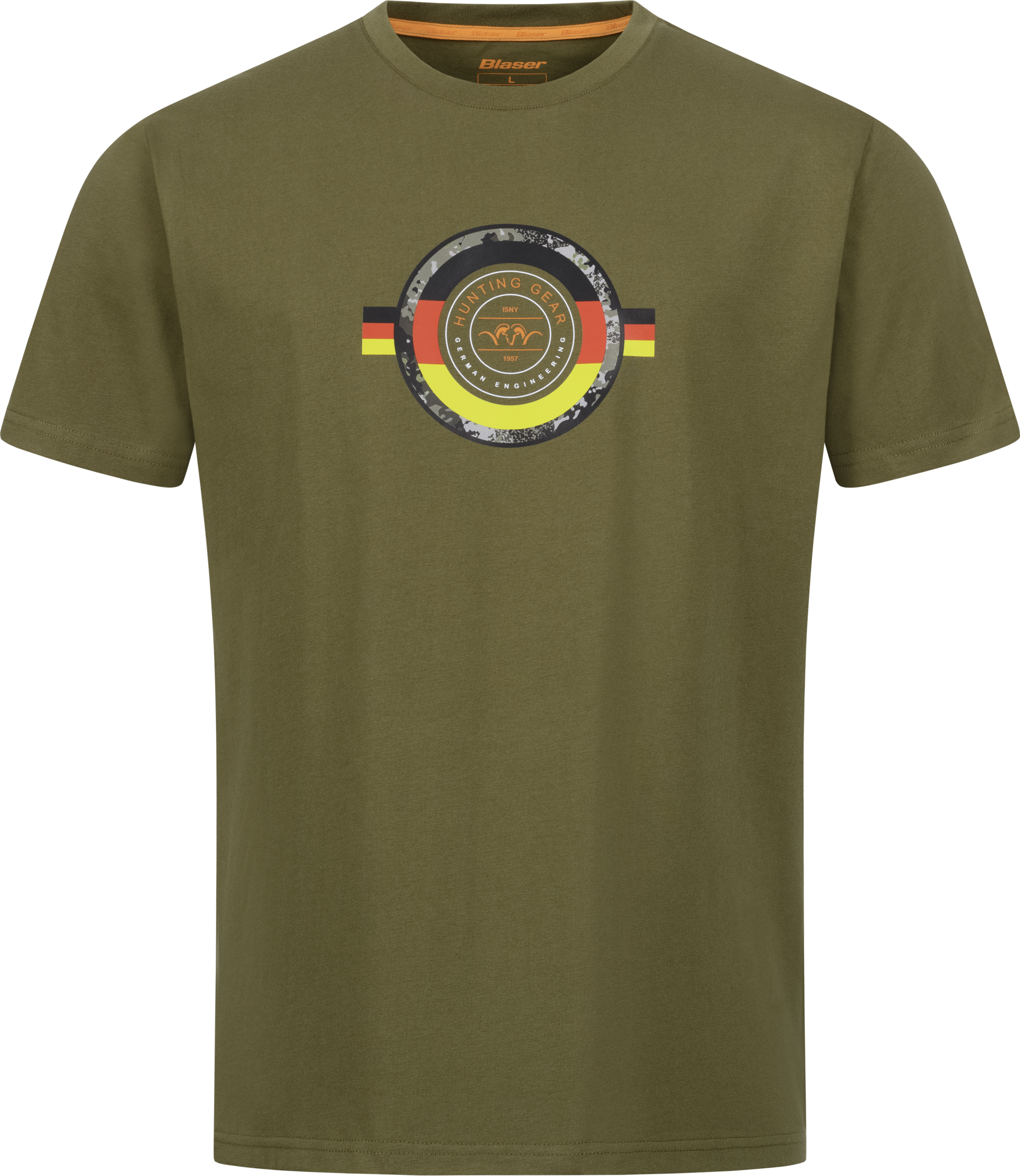 Germany National T-Shirt 26 Dunkel Oliv