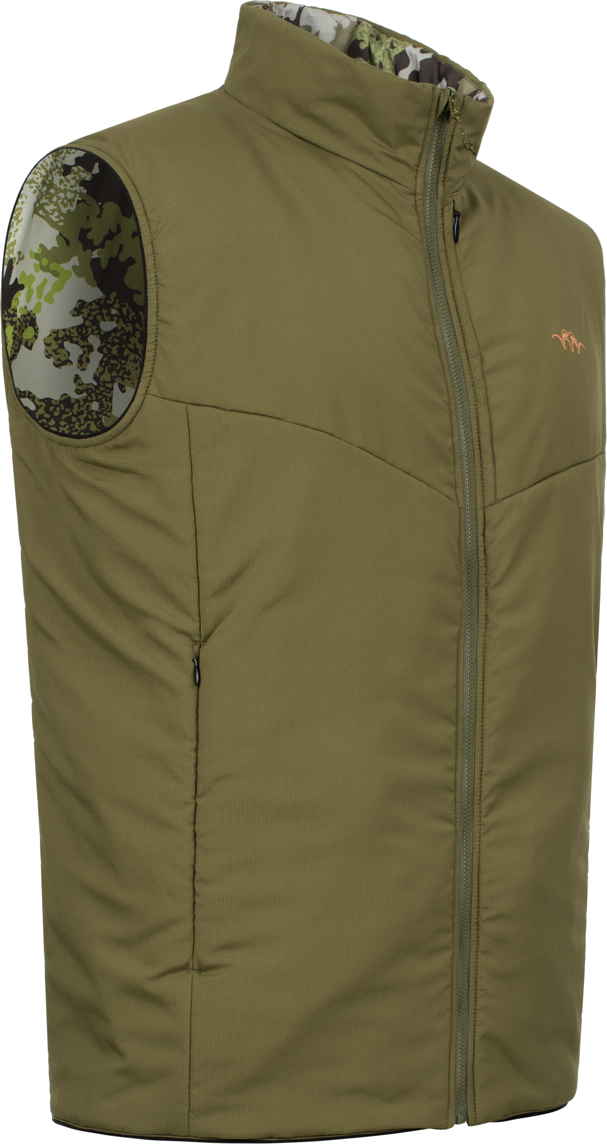 Men's Reversible Vest Endeavor dunkel oliv