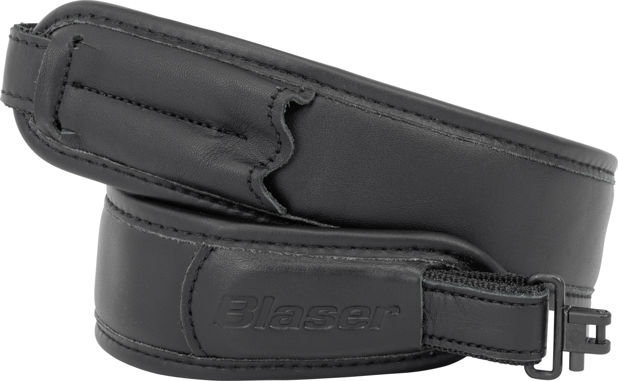 BJW rifle sling leather black