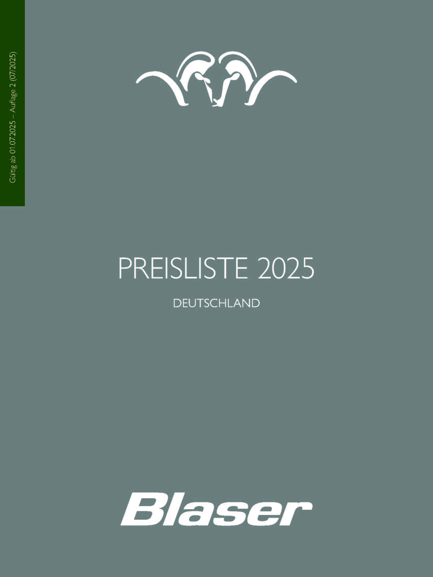 Preisliste 2025 – Deutschland