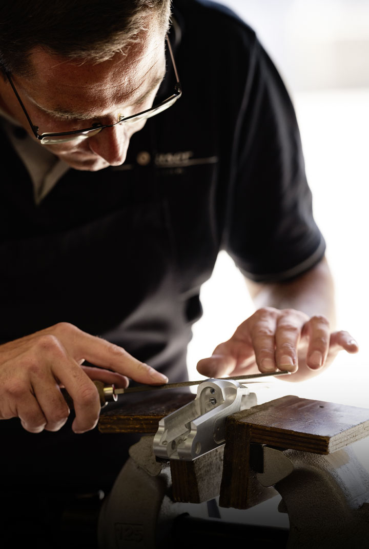 Blaser Custom Shop – csapatkép a gyártó hivatalos bemutatkozójából