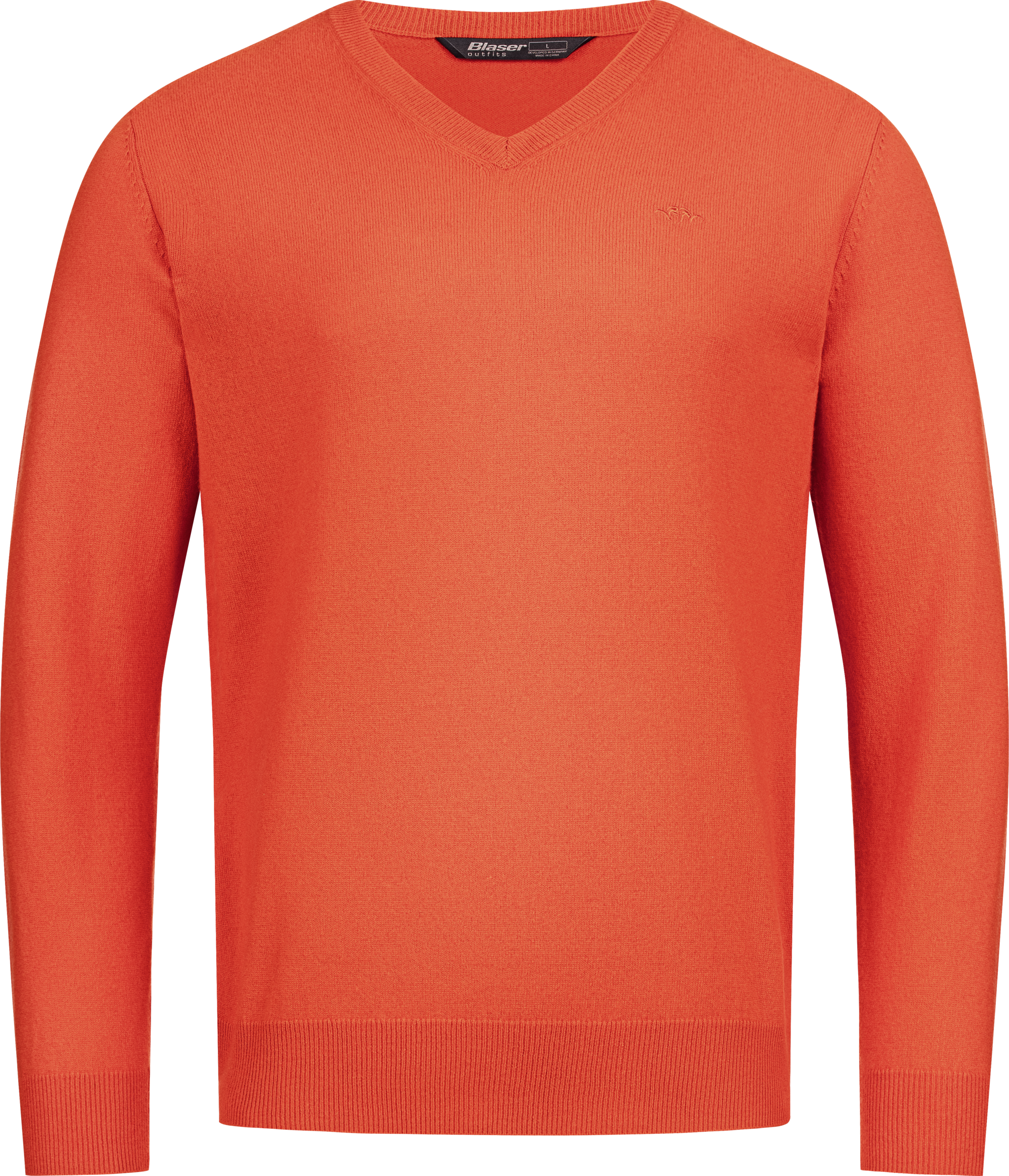Kaschmir Pullover orange