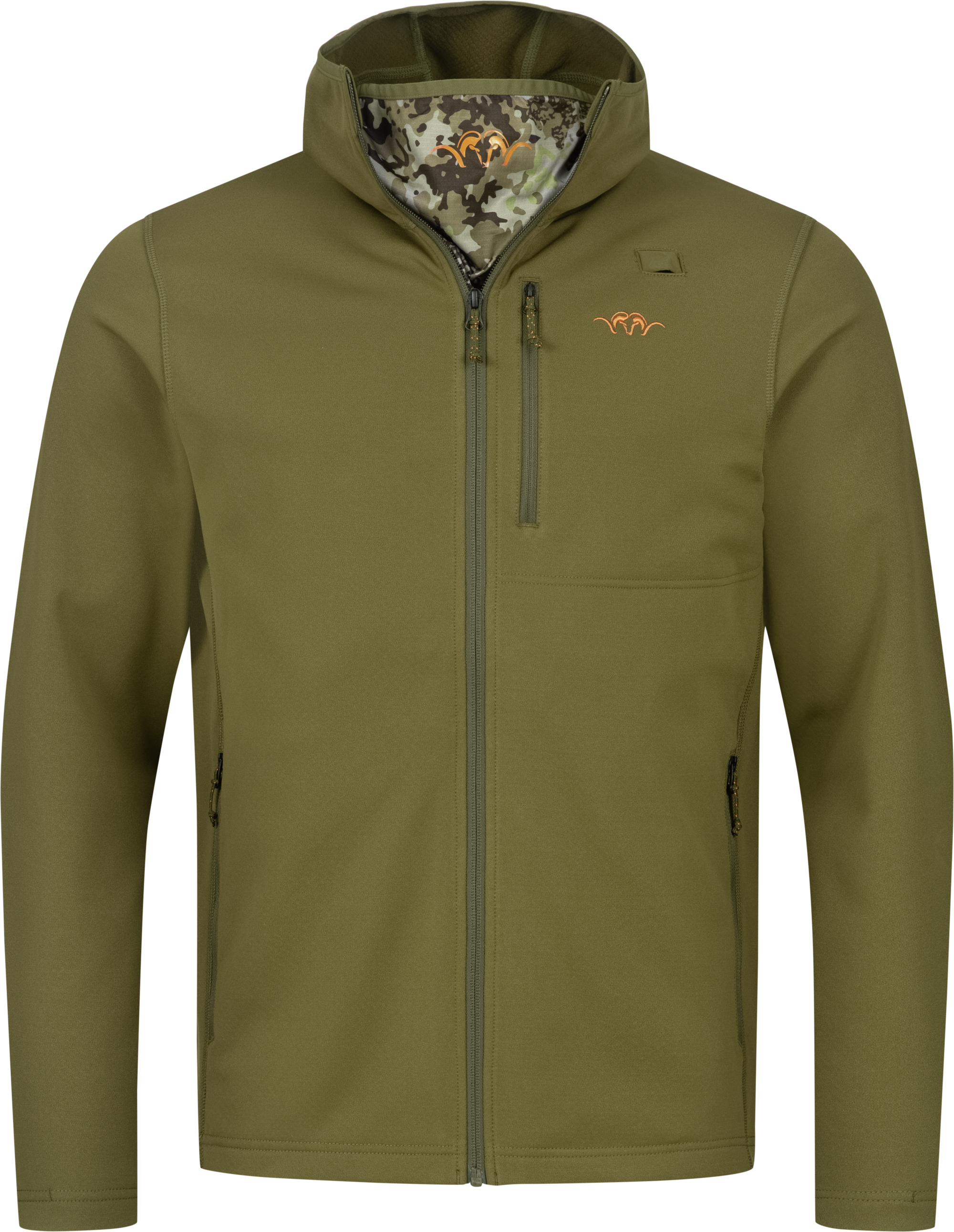 Blaser Drain FZ Men´s Hoody dunkel oliv
