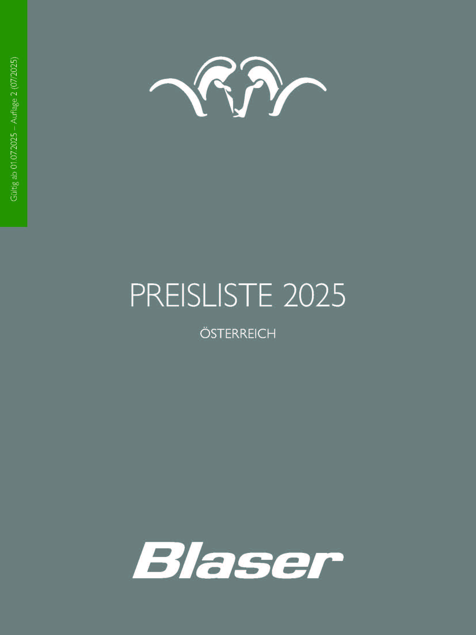 Preisliste 2025 – Österreich