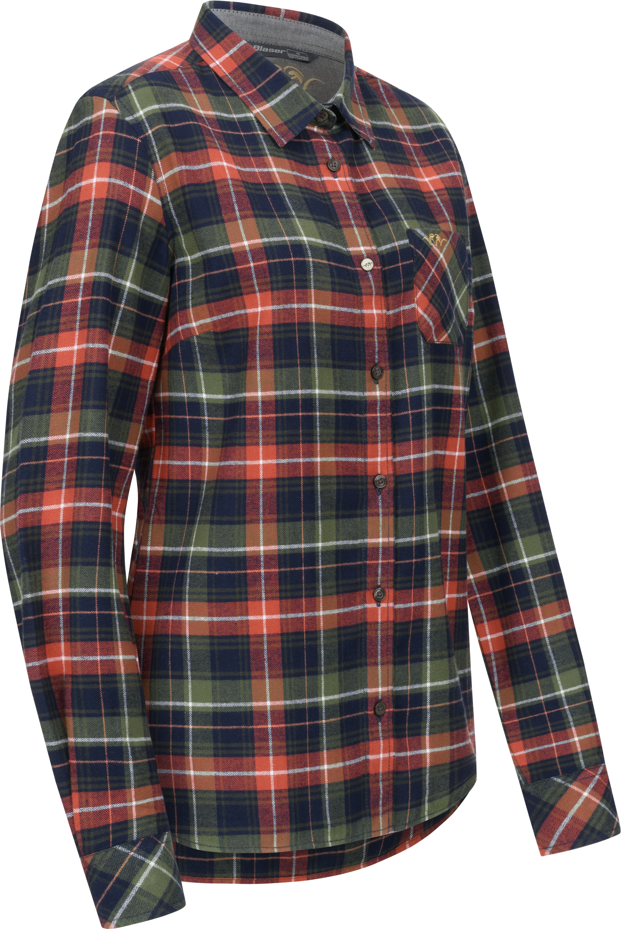 Martina Flanell Bluse Damen