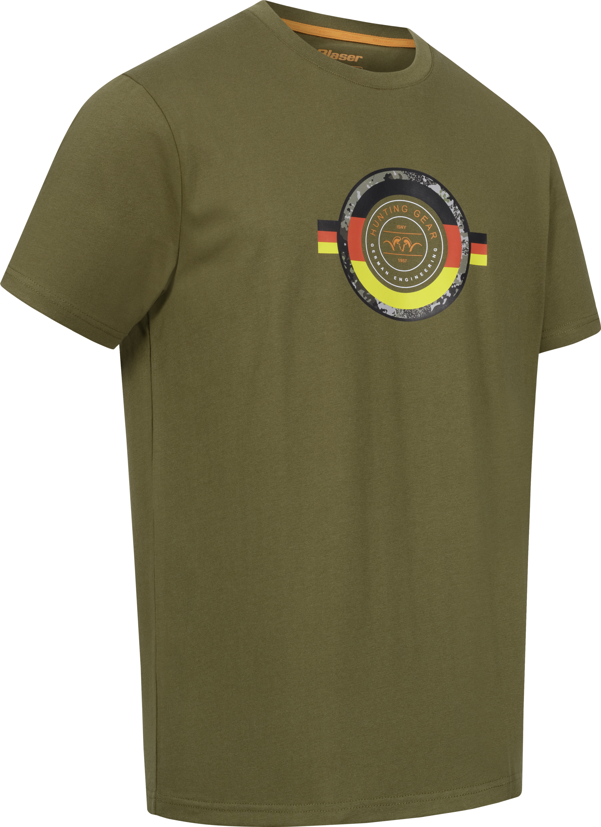 Germany National T-Shirt 26 Dunkel Oliv