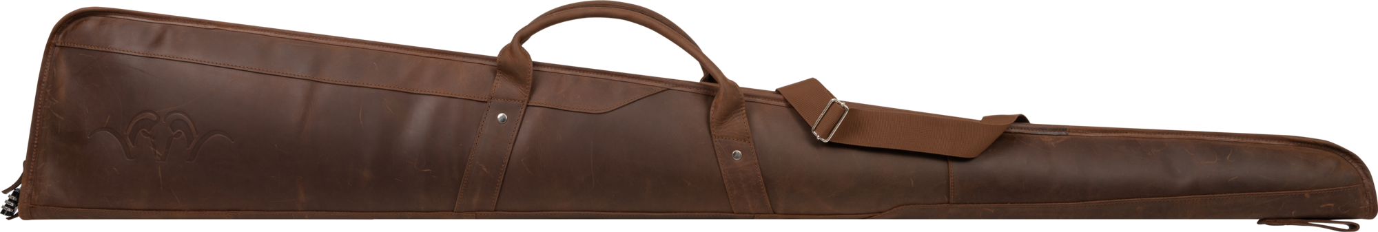 Blaser Leather Shotgun Slip Bag dunkelbraun