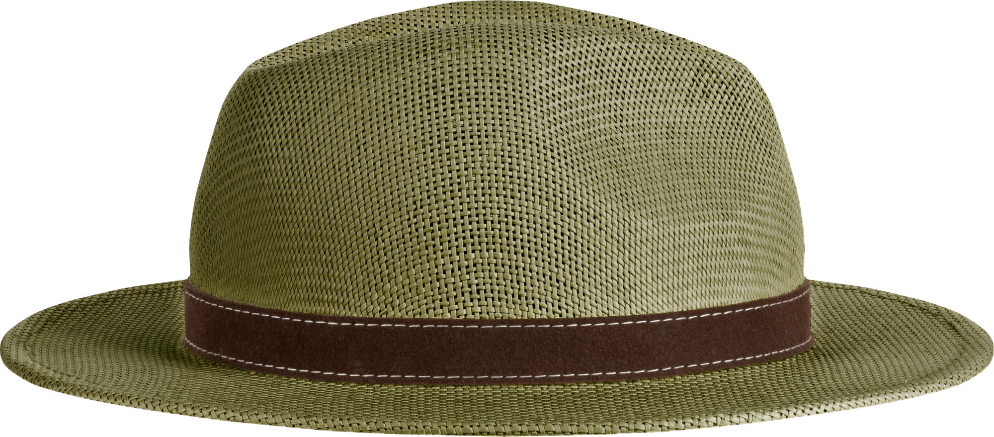 BLA STRAW HAT dol dunkel oliv